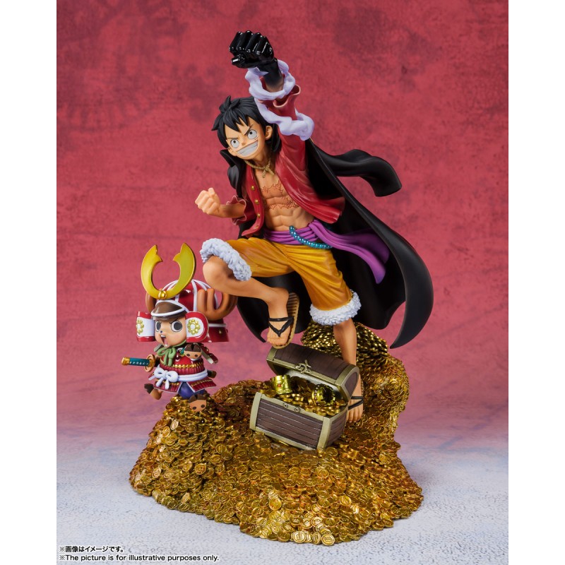 One Piece Monkey D Luffy By Eiichiro Oda Wt100 Daikaizoku Hyakkei Figuarts Zero Figure Bandai Global Freaks