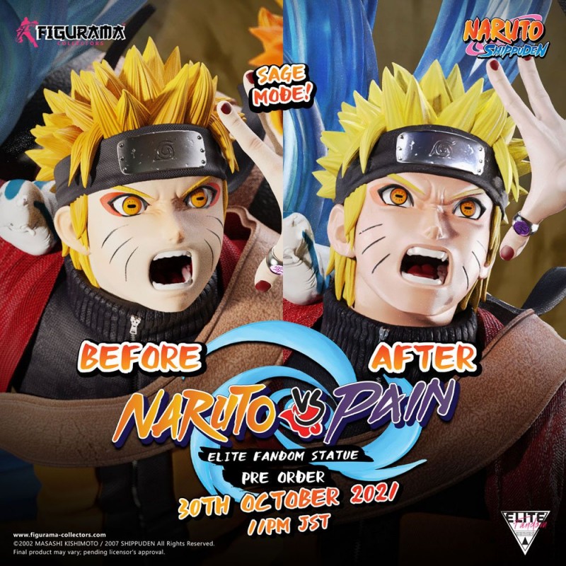 Figurine Figurama Collectors Naruto vs. Pain - Naruto Shippuden