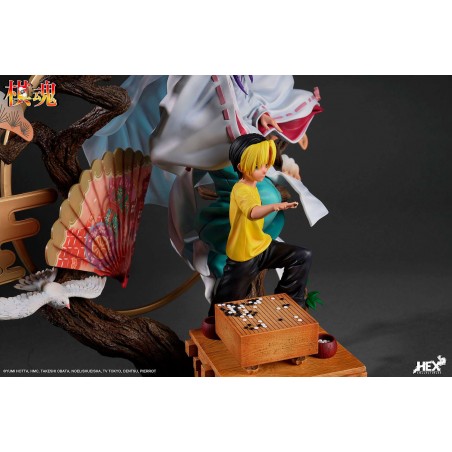 Shindou Hikaru & Fujiwara no Sai: The Divine Move Statue by HEX