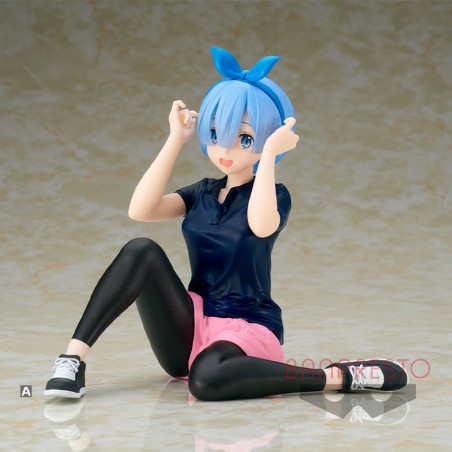 Re:Zero Starting Life in Another World Relax Time Rem Training Ver. Banpresto