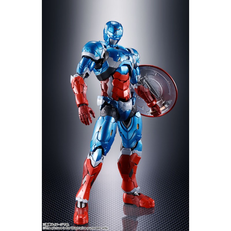 Bandai BAS61714 Iron Man Tech-On Avengers Bandai Spirits SH Figuarts Figures