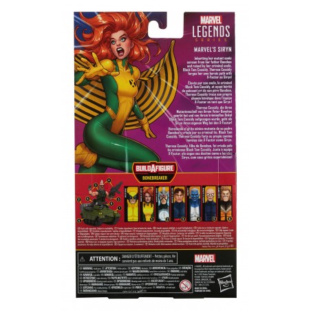 Marvel X-Men Siryn Bonebreaker BAF Marvel Legends Series 2022 Hasbro