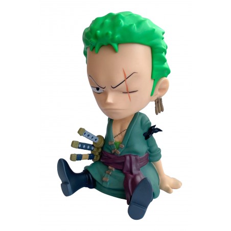 One Piece Roronoa Zoro Coin Bank Plastoy