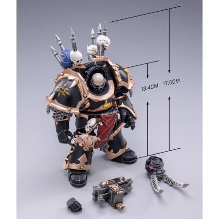 Warhammer 40K Black Legion Brother Bathalorr JT2108 JOYTOY 6