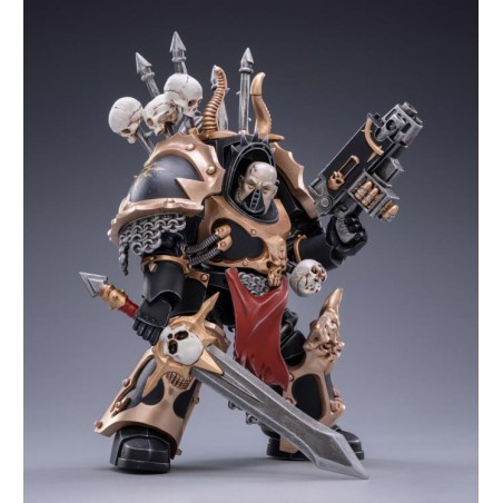 Warhammer 40K Black Legion Brother Gnarl JT2122 JOYTOY 1